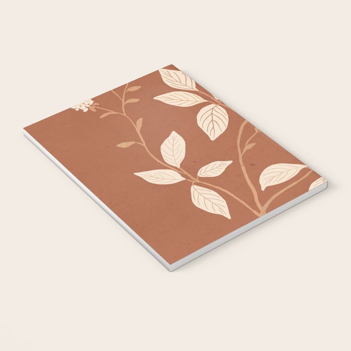 Terracotta Leaves Notebook Gallery Image 3