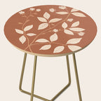 Terracotta Leaves Side Table Gallery Image 2