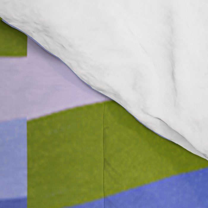 Woven Checkerboard, peri Comforter Gallery Image 4