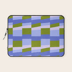 Woven Checkerboard, peri Laptop Sleeve Gallery Image 1