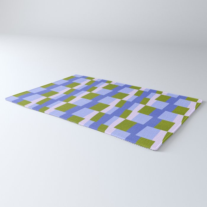 Woven Checkerboard, peri Rug Gallery Image 3