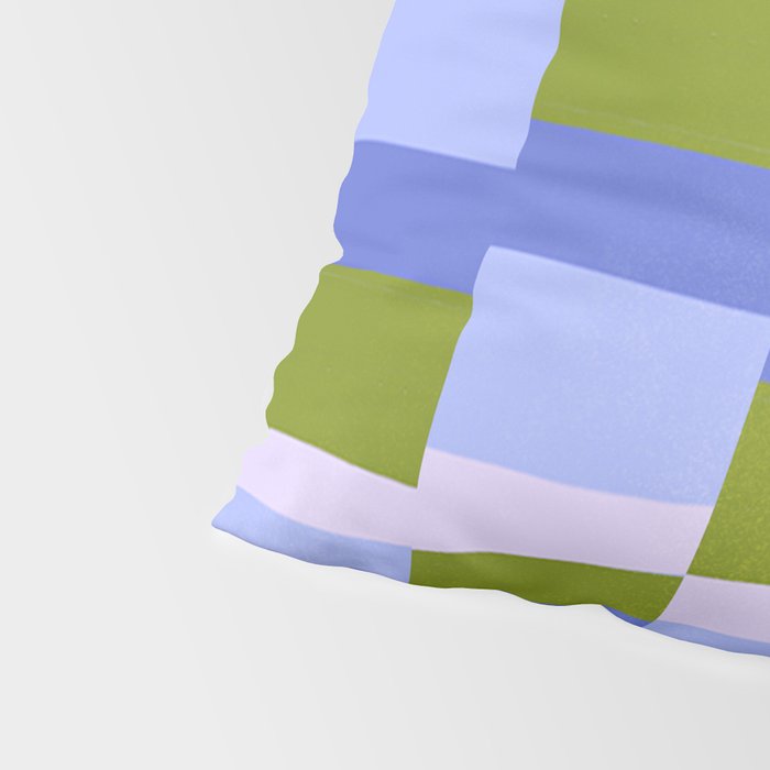 Woven Checkerboard, peri Pillow Sham Gallery Image 4