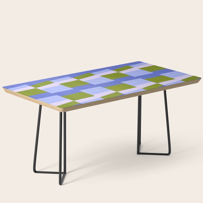 Woven Checkerboard, peri Coffee Table Gallery Image 1
