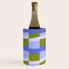 Woven Checkerboard, peri Wine Chiller Gallery Image 1
