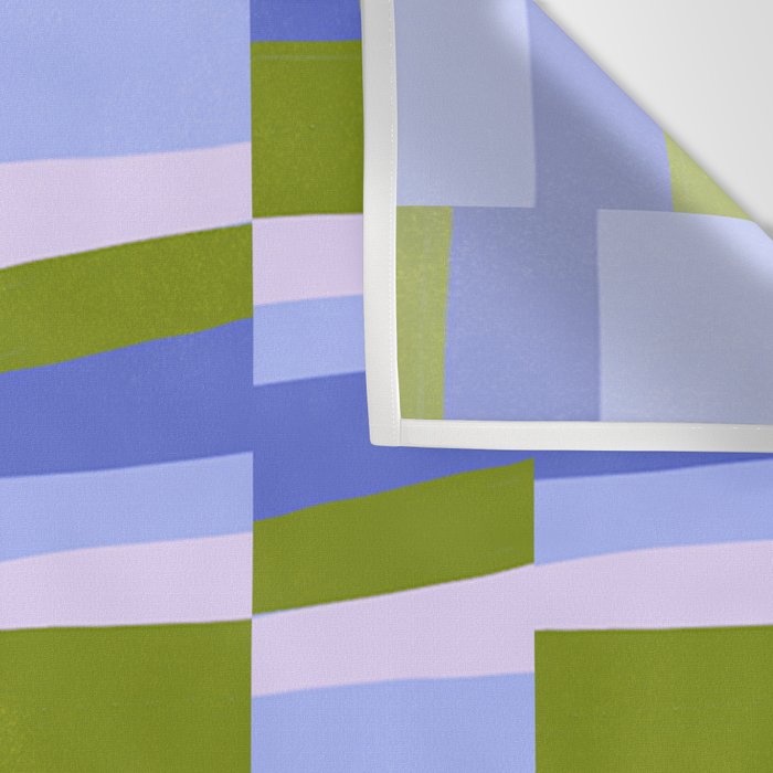 Woven Checkerboard, peri Wall Tapestry Gallery Image 3