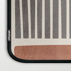 Terra Green Gray Lines Bold Minimalist Design Artwork Laptop Sleeve Gallery Image 3