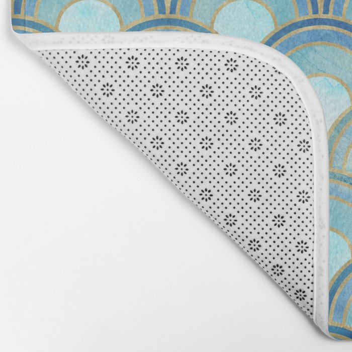 The Peacock Theme Bath Mat Gallery Image 2