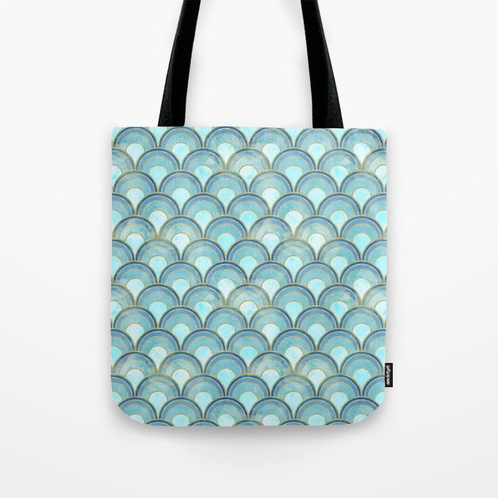 The Peacock Theme Tote Bag Gallery Image 1