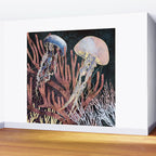 Metallic Coral Wall Mural Gallery Image 2