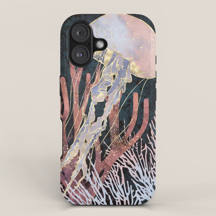 Metallic Coral iPhone Case Gallery Image 1