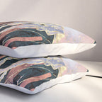 Metallic Coral Pillow Sham Gallery Image 3