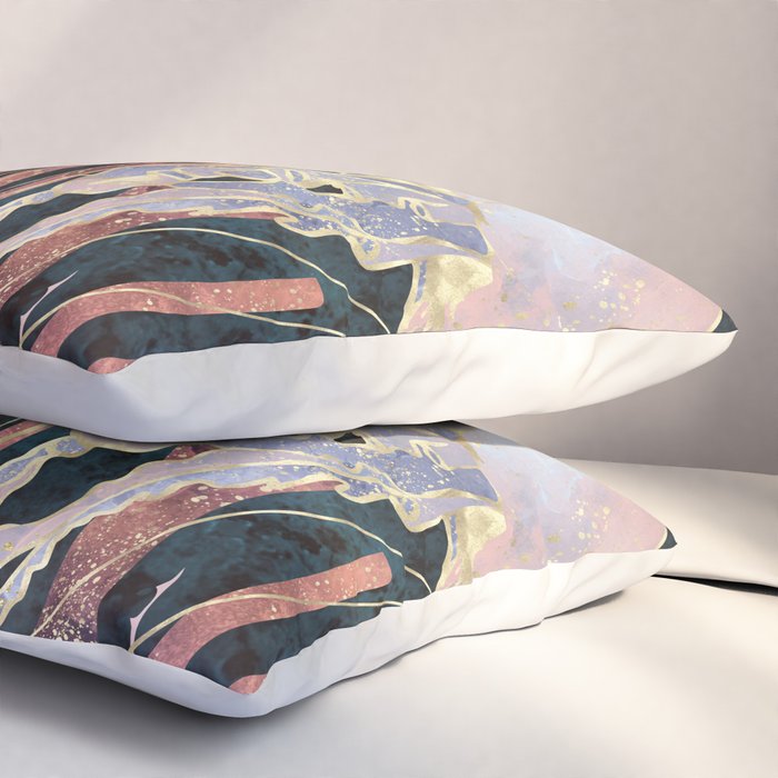Metallic Coral Pillow Sham Gallery Image 3