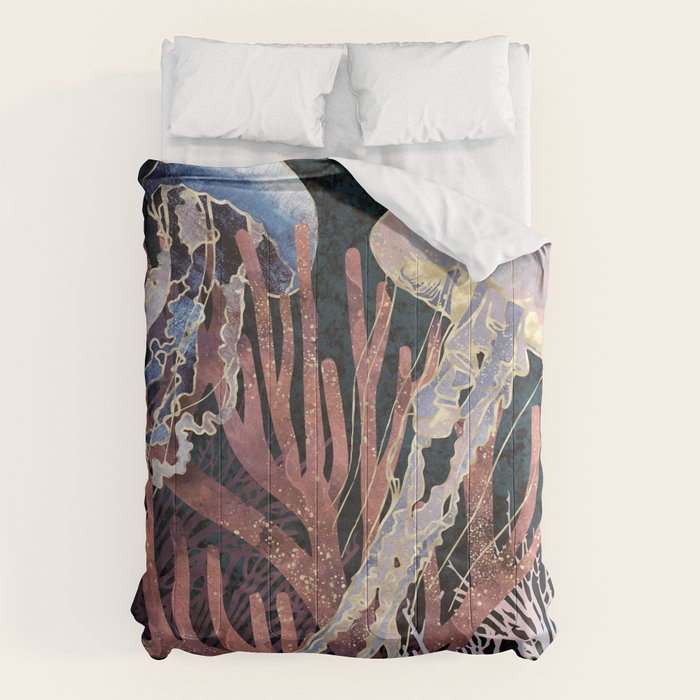 Metallic Coral Comforter Gallery Image 6