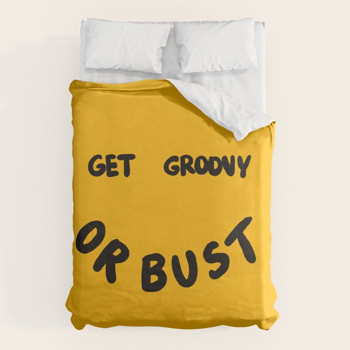 Get Groovy or Bust Duvet Cover Gallery Image 6