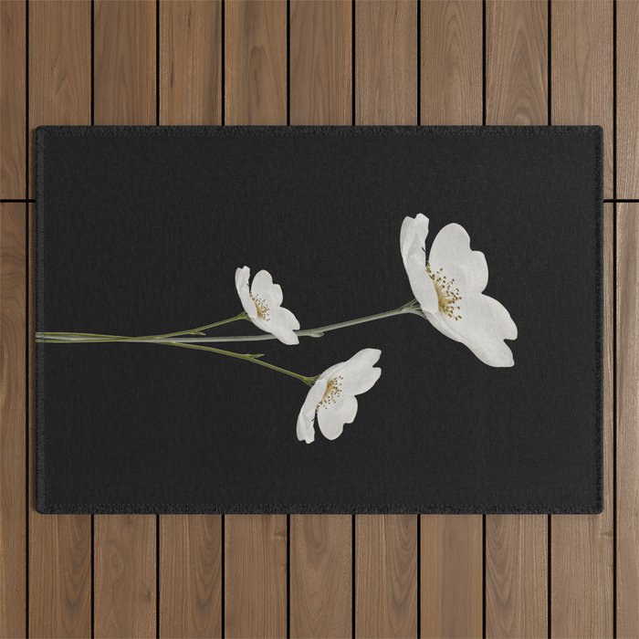 Flowers 5 Outdoor Rug Gallery Image 1