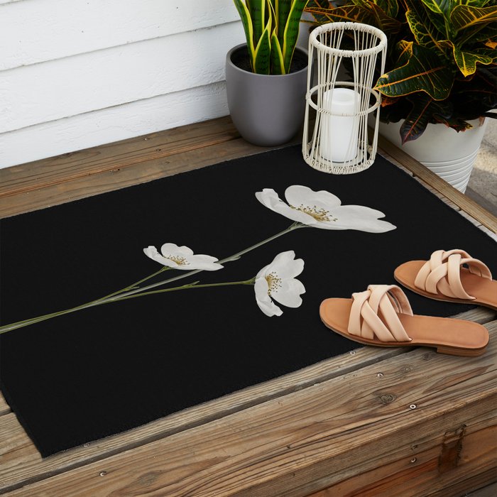 Flowers 5 Outdoor Rug Gallery Image 2