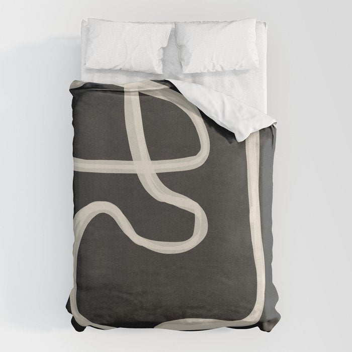 Abstract Lines 24 Duvet Cover Gallery Image 1