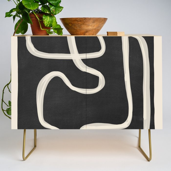 Abstract Lines 24 Credenza Gallery Image 1