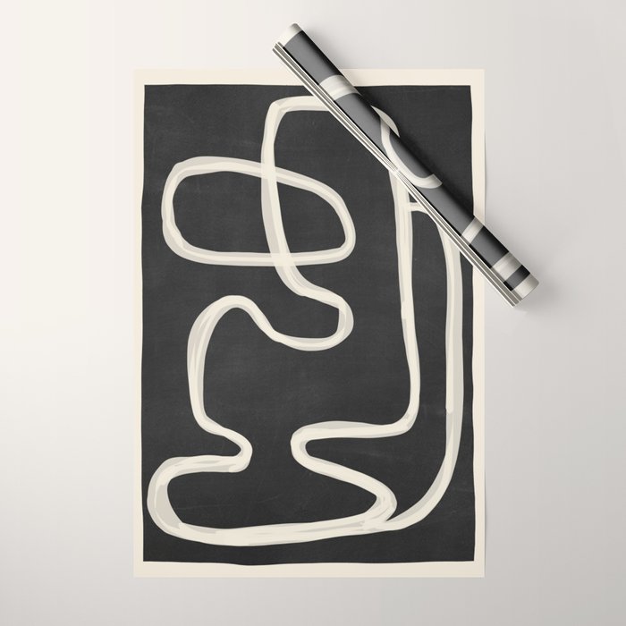 Abstract Lines 24 Wrapping Paper Gallery Image 1