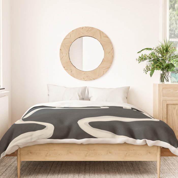 Abstract Lines 24 Duvet Cover Gallery Image 3