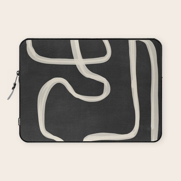 Abstract Lines 24 Laptop Sleeve Gallery Image 1