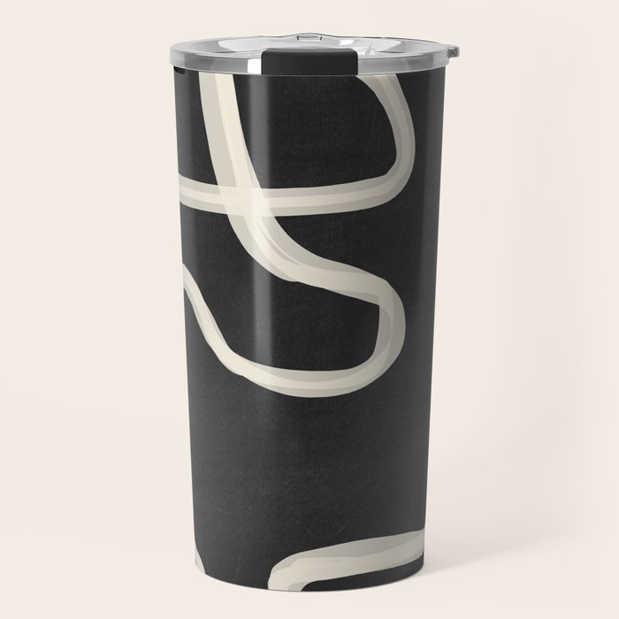 Abstract Lines 24 Travel Mug Gallery Image 1