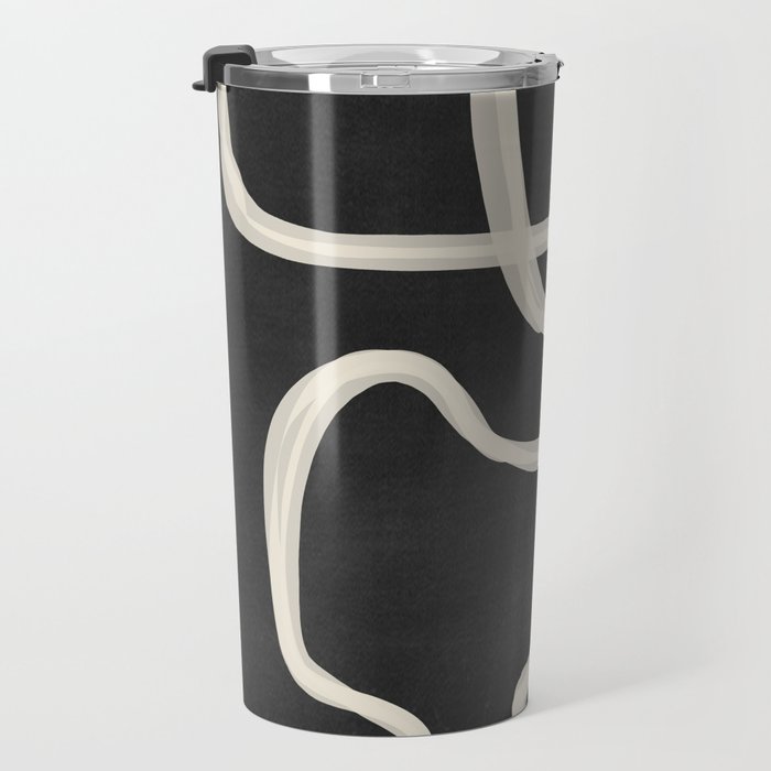 Abstract Lines 24 Travel Mug Gallery Image 3