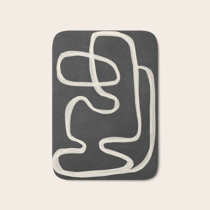 Abstract Lines 24 Bath Mat Gallery Image 1