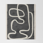 Abstract Lines 24 Throw Blanket Gallery Image 2