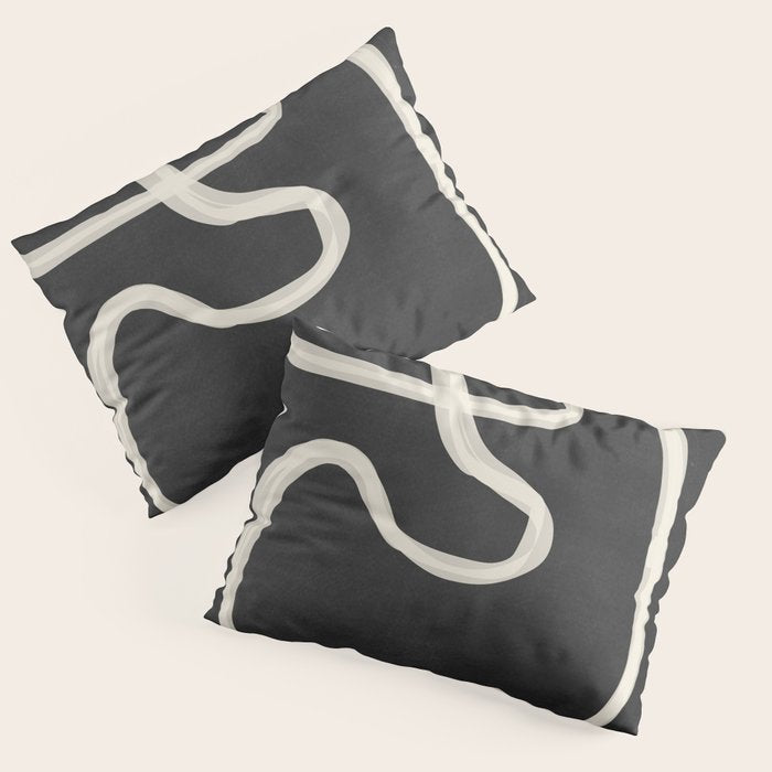 Abstract Lines 24 Pillow Sham Gallery Image 3