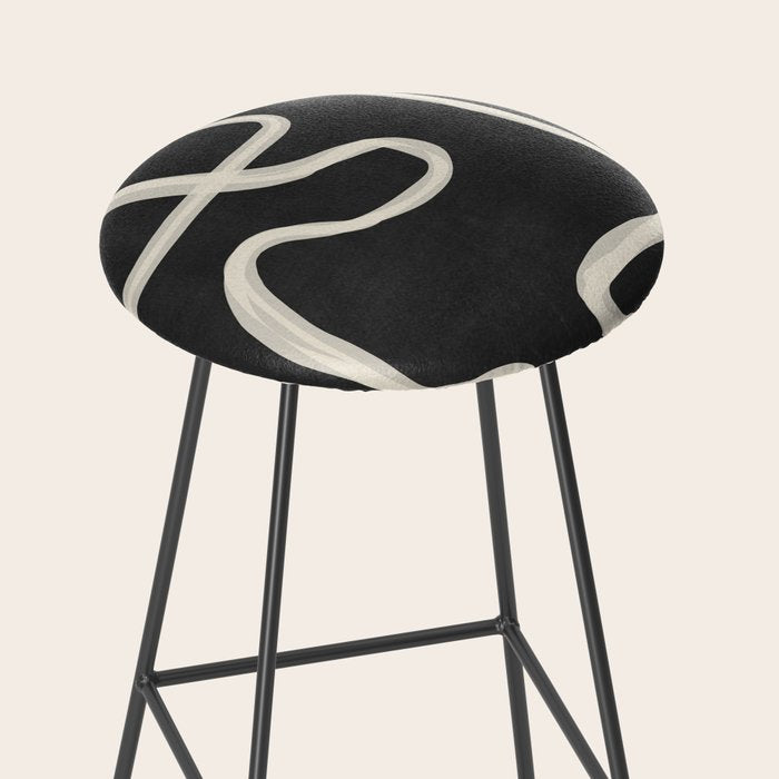 Abstract Lines 24 Stool Gallery Image 2