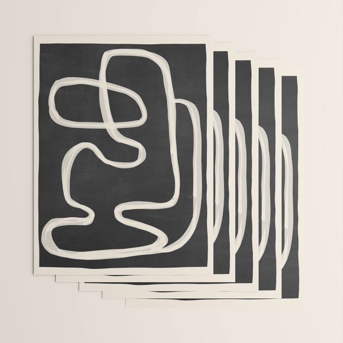 Abstract Lines 24 Wrapping Paper Gallery Image 3