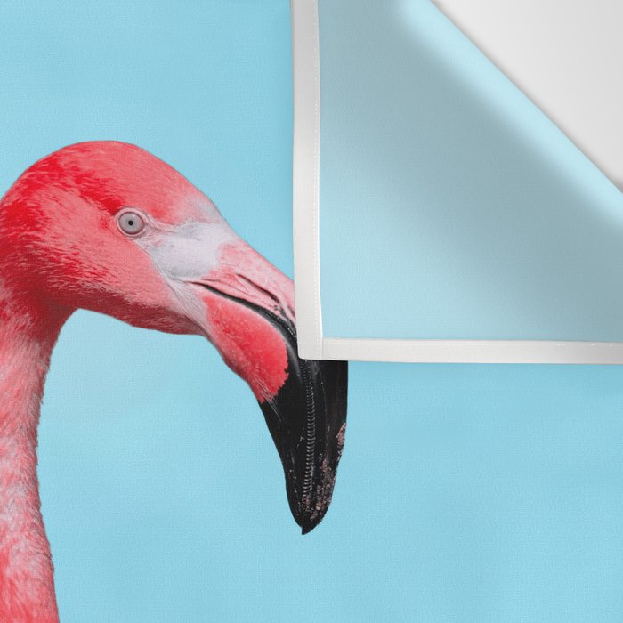 Flamingo Flowers: Pop Animals Wall Tapestry Gallery Image 3