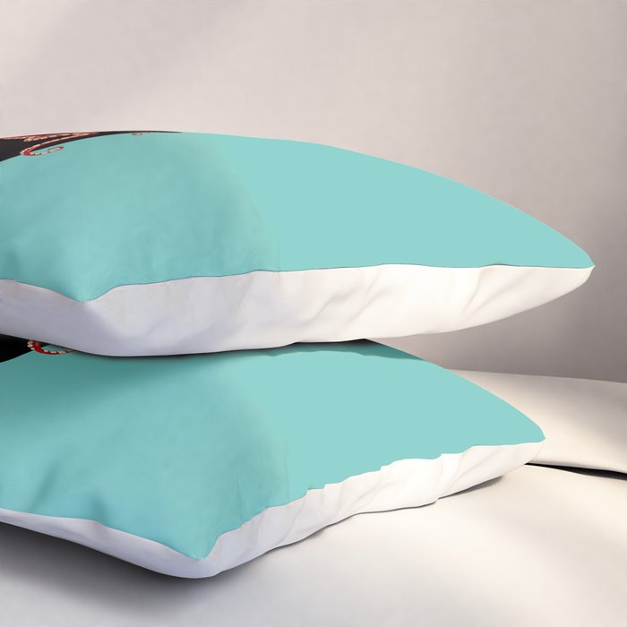 Giant Squid in Bathtub Pillow Sham Gallery Image 3