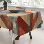 Desert Herringbone Reverie Tablecloth Gallery Image 3