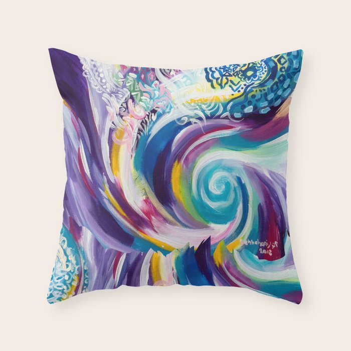 floral Throw Pillow Gallery Image 6