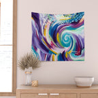 floral Wall Tapestry Gallery Image 2