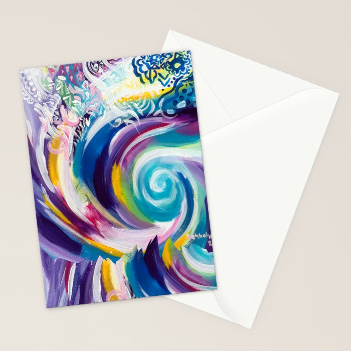 floral Stationery Card Gallery Image 2