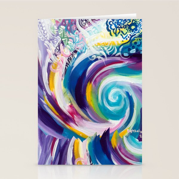 floral Stationery Card Gallery Image 2