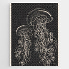 Minimal Floral Jellyfishes 2 Jigsaw Puzzle Gallery Image 1