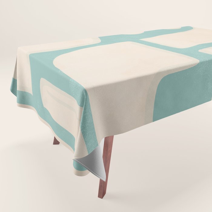 Minimal Abstract Composition 14 Tablecloth Gallery Image 1