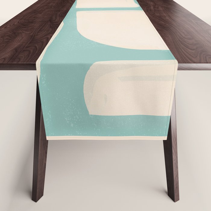 Minimal Abstract Composition 14 Table Runner Gallery Image 1