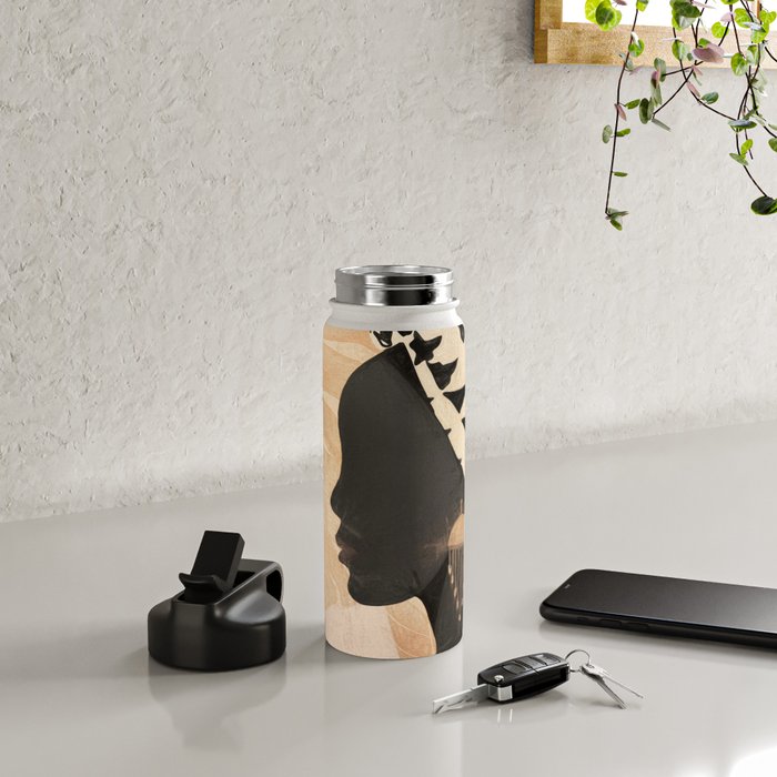 Woman with Turban Water Bottle Gallery Image 4