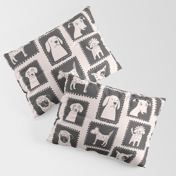 Dog portrait gallery Pillow Sham Gallery Image 3