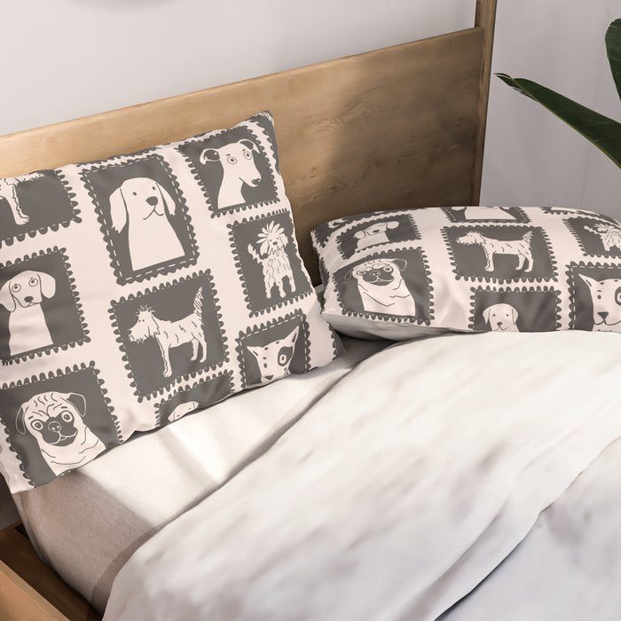 Dog portrait gallery Pillow Sham Gallery Image 2