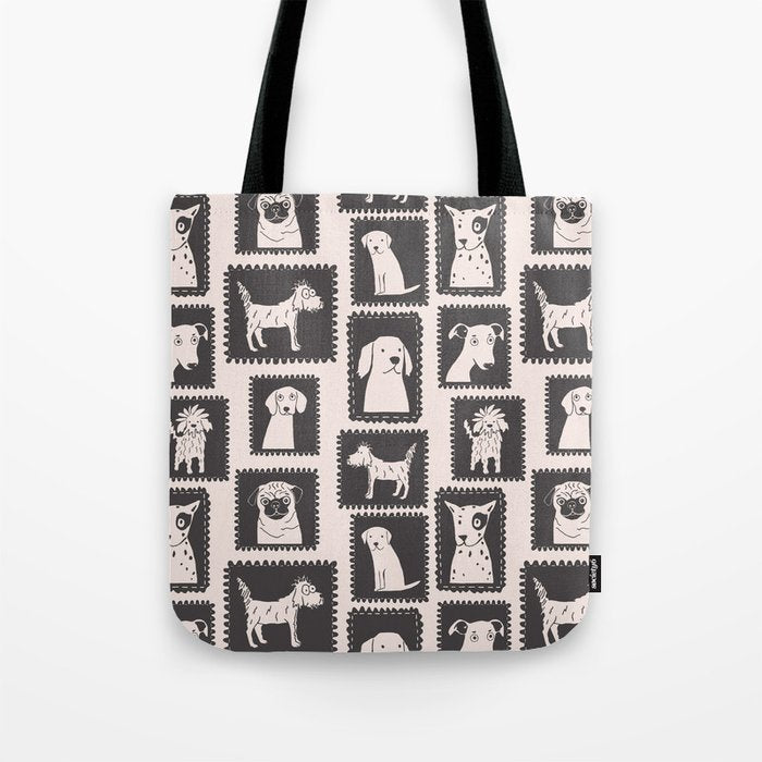 Dog portrait gallery Tote Bag Gallery Image 1