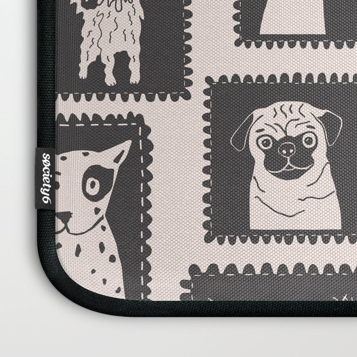 Dog portrait gallery Laptop Sleeve Gallery Image 3