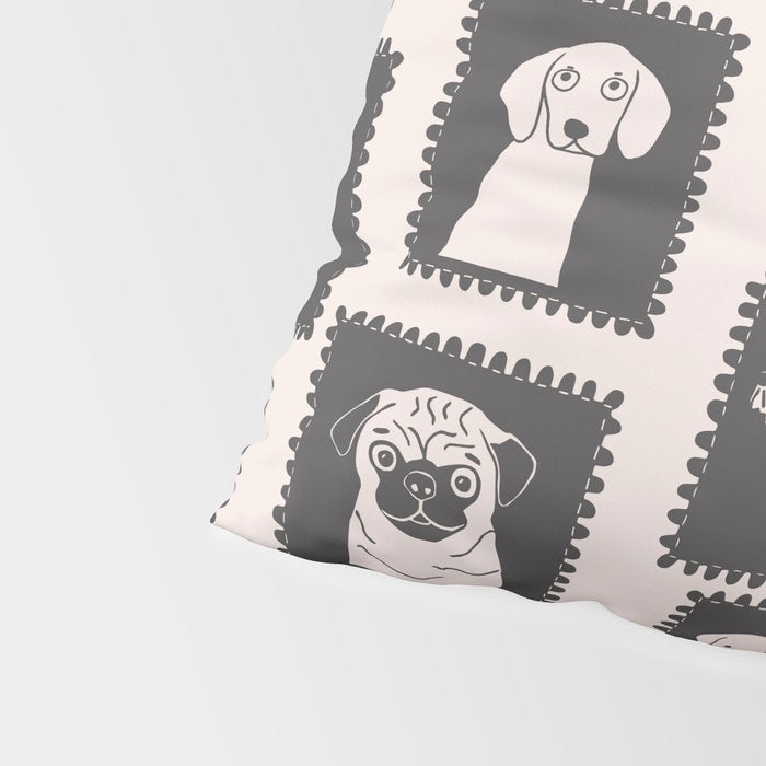 Dog portrait gallery Pillow Sham Gallery Image 4