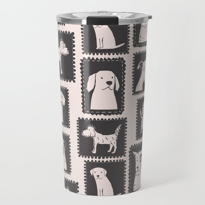 Dog portrait gallery Travel Mug Gallery Image 1