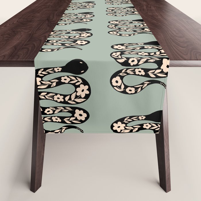 Floral Snake  Table Runner Gallery Image 1